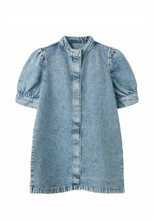 Name it, KLEID STRASSSTEIN - Denimové šaty - medium blue denim