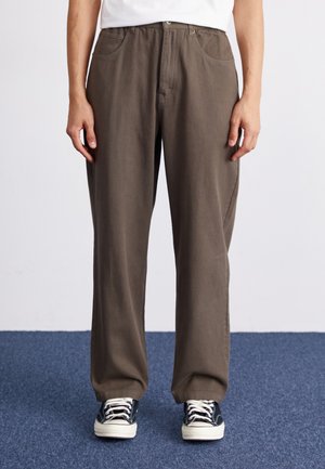 Converse OPEN HEM BAGGY PANT - Baggy Jeans - truffle