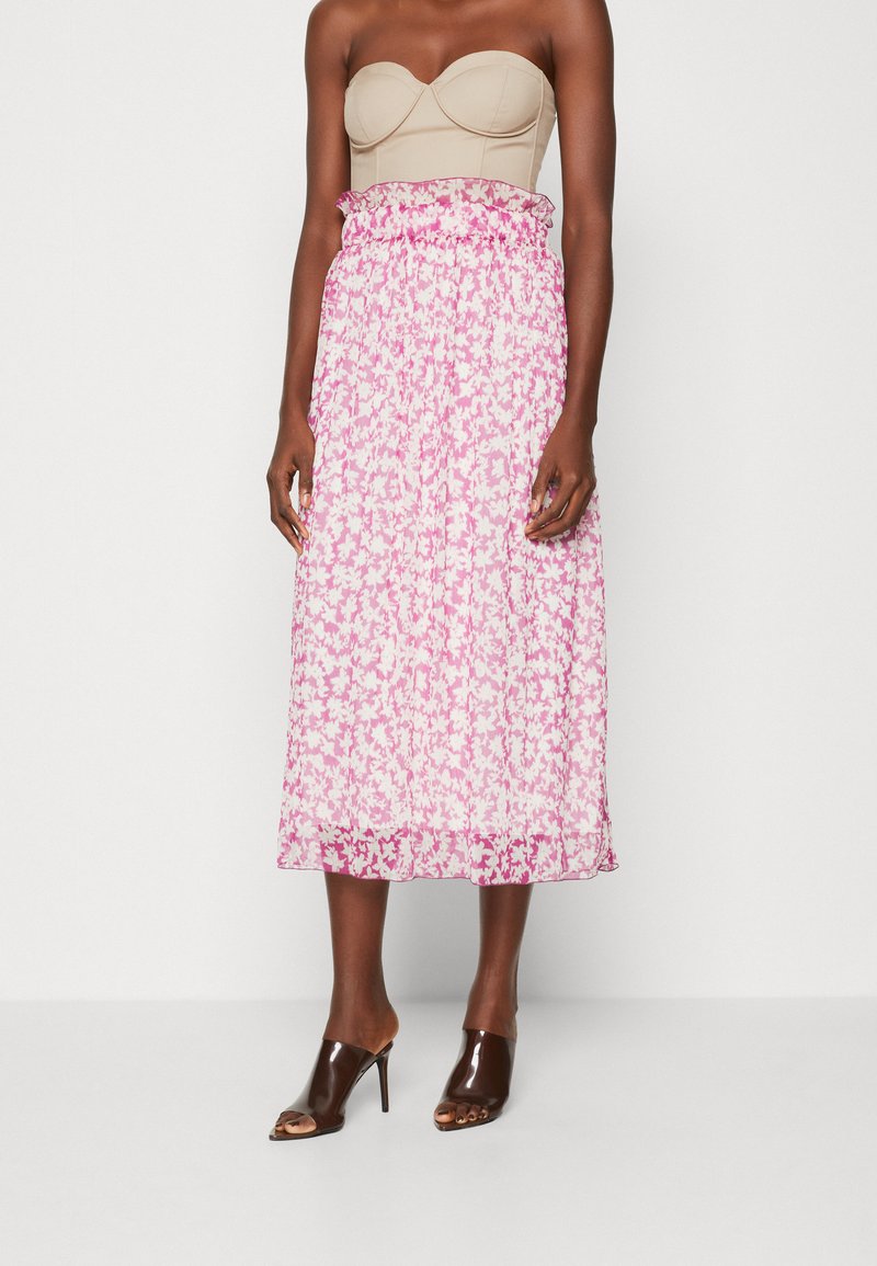 Progetto Quid RAIA - Φούστα σε γραμμή Α - abstract light purple