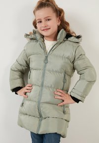 LELA REGULAR FIT - Ziemas mētelis - mint