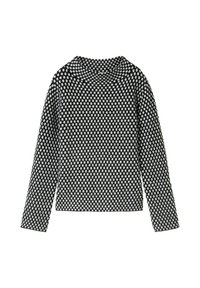 Non sélectionné, black grey knit structure