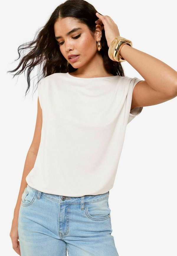 SHORT SLEEVE  - T-Shirt basic - ivory