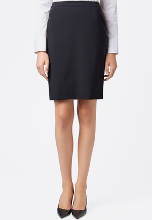 VILEA SLIM FIT - Pouzdrová sukně - dark blue