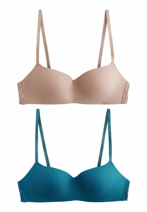 REGULAR FIT - ULTIMATE COMFORT PACK OF 2 - T-krekla krūšturis - teal blue