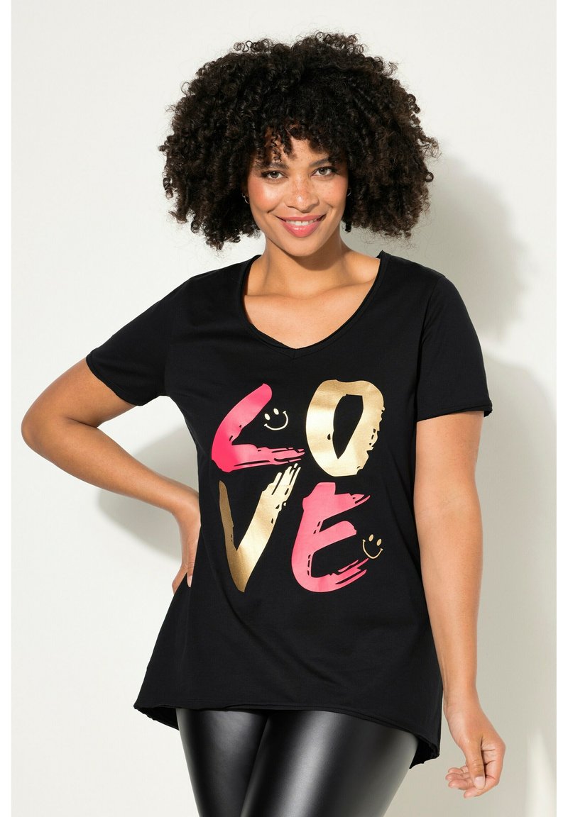 Angel of Style Printtipaita - black