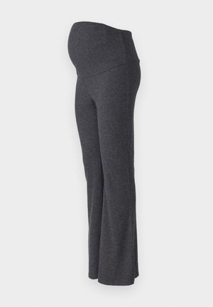 ONLY MATERNITY OLMHALLE - Trousers - dark grey
