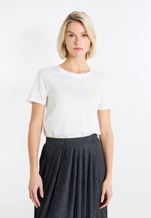 Grain de Malice COL ROND - T-shirt imprimé - blanc