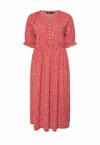 Yours Clothing Abito a camicia - red