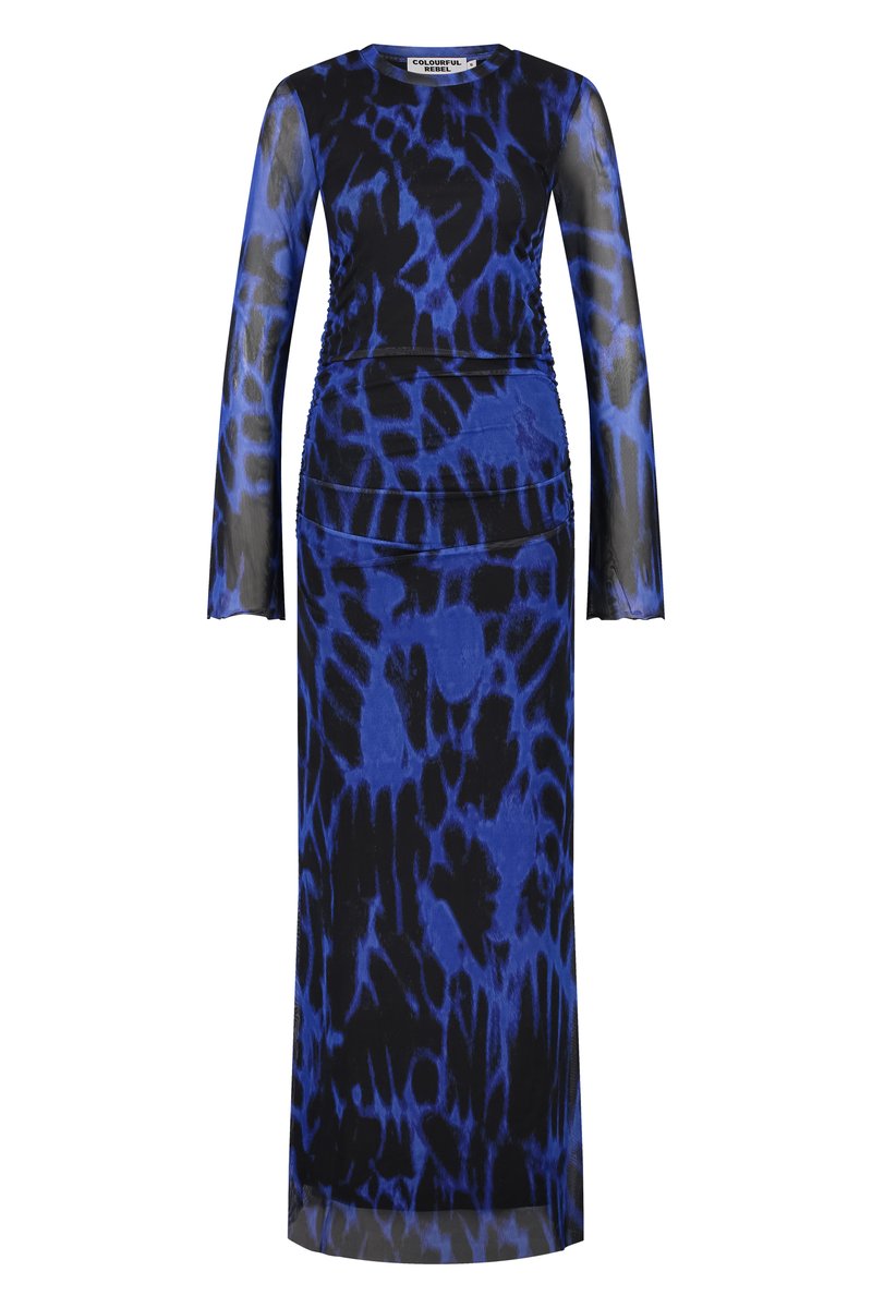 Colourful Rebel Maxi-jurk blauw