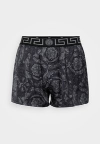 PAJAMA SHORT BAROCCO NEW LOGO - Bas de pyjama - black/grey