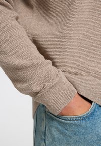 Selected SLHROSS CREW NECK - Svetr - oatmeal/greige