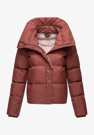 Winter jacket - terracotta