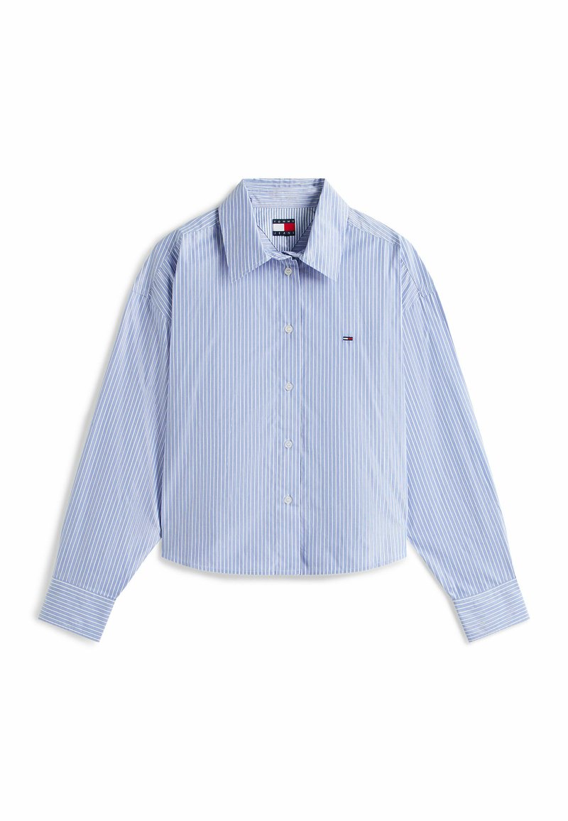 Tommy Jeans Overhemdblouse lichtblauw Tommy Jeans Overhemdblouse lichtblauw