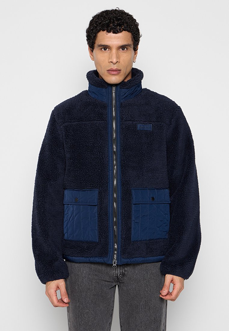 Bally Fleecejas blauw