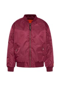 Harlem Soul TAY-LOR PRINTED - Bomber Jacket - grape