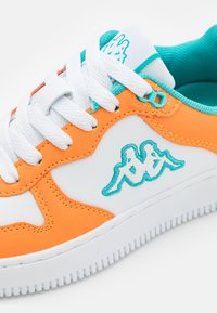 Kappa UNISEX - Joggesko - white/orange