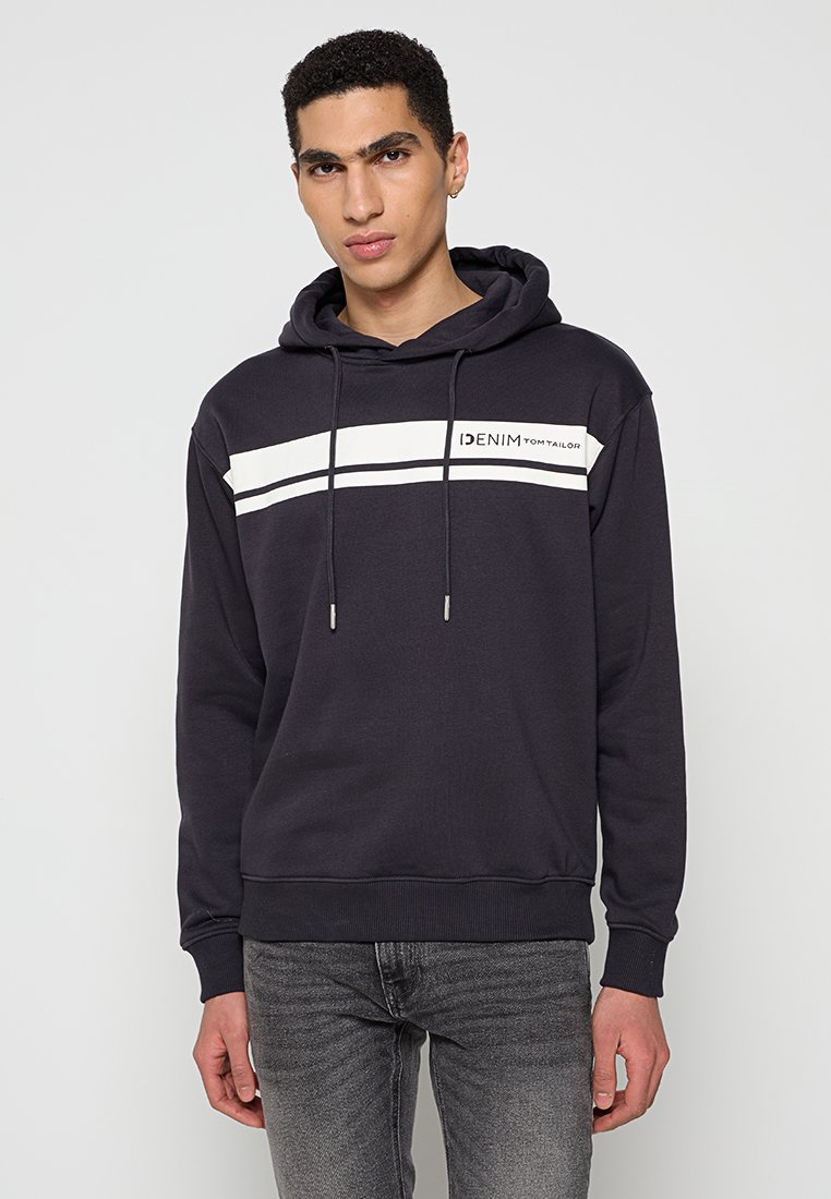 Tom Tailor Denim Hoodie zwart