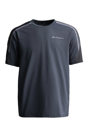 Monterrain, DEFENCE TEE - T-shirt imprimé - forged steel urban charcoal salted fog cosmic bloom