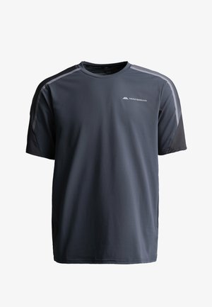 Monterrain, DEFENCE TEE - T-shirt imprimé - forged steel urban charcoal salted fog cosmic bloom