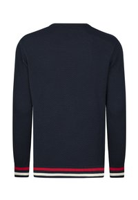Felix Hardy V-NECK - Jersey de punto - dark blue