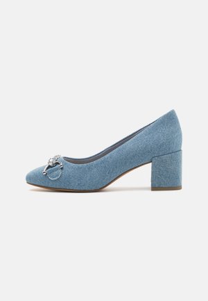 Klassieke pumps - blue denim