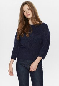 NURIETTA SS PULLOVER - Jumper - dress blues