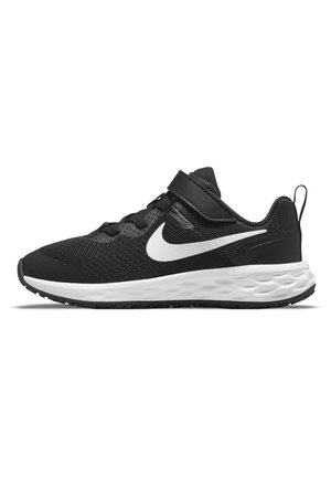 NIKE REVOLUTION 6 (PSV) - Neitrāli skriešanas apavi - black/white-dk smoke grey