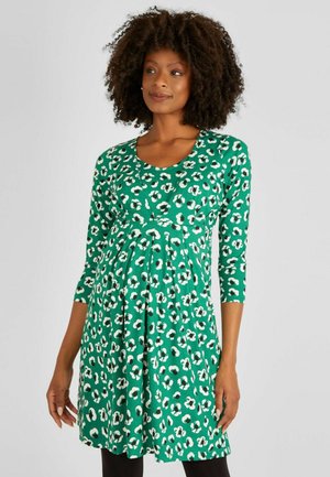 FLORAL MATERNITY NURSING PLEAT - Tunika - green