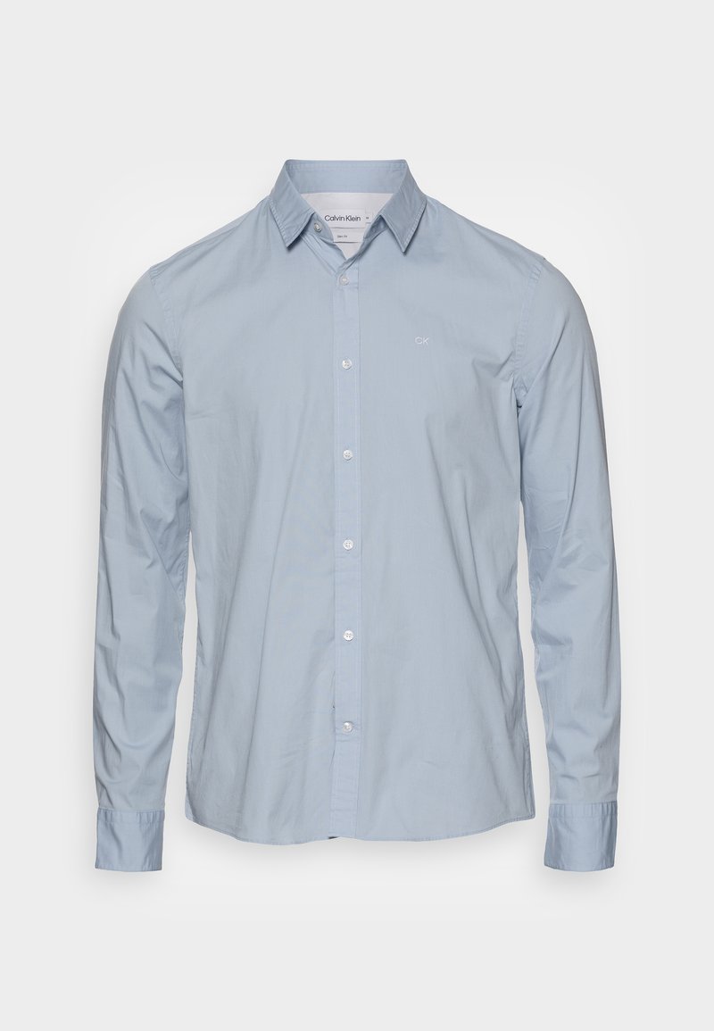 Calvin Klein STRETCH - Camisa - bayshore blue