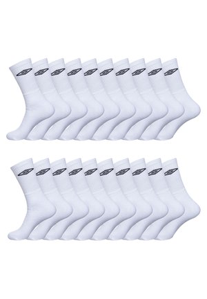 LOT DE 20 PAIRES DE TENNIS L - Chaussettes de sport - blanc