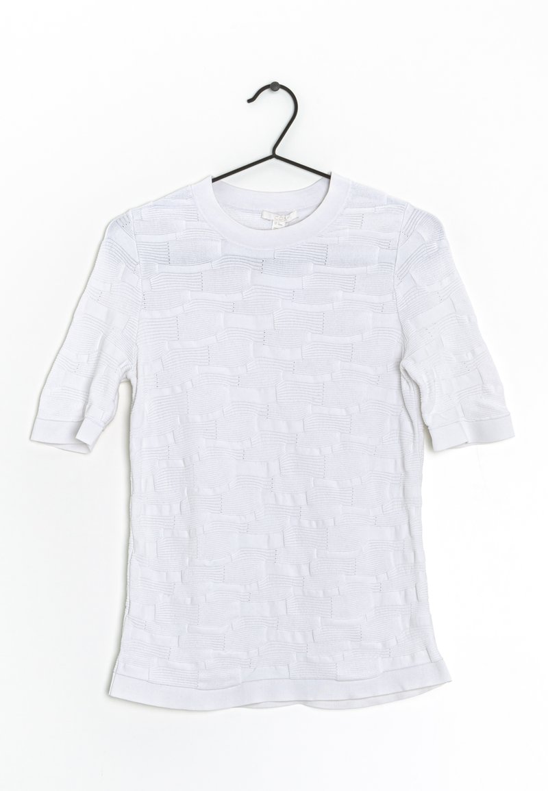 COS Triko s potiskem - white