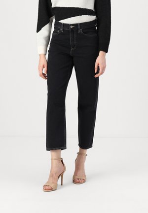 ZETA PANT - Straight leg -farkut - black denim