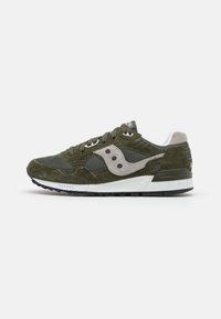 Não selecionado, green/silver
