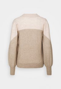 Selected Femme Stickad tröja - beige