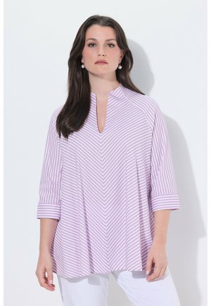 DIAGONAL STRIPED - Bluse - berry