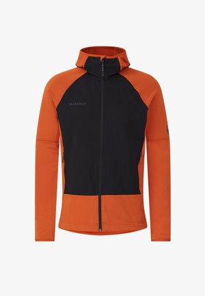 Mammut, MAMMUT MASSONE ML HOODED JACKET MEN - Outdoorjakke - autumn larice-black