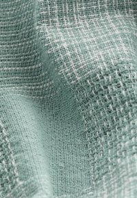 Next TEXTURED CHECK SHORT SLEEVE  WITH CUBAN COLLAR  - REGULAR FIT - Ing - green