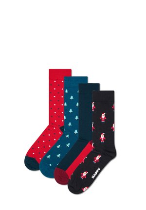 4-PACK LITE HOLIDAY GIFT - Socks - red