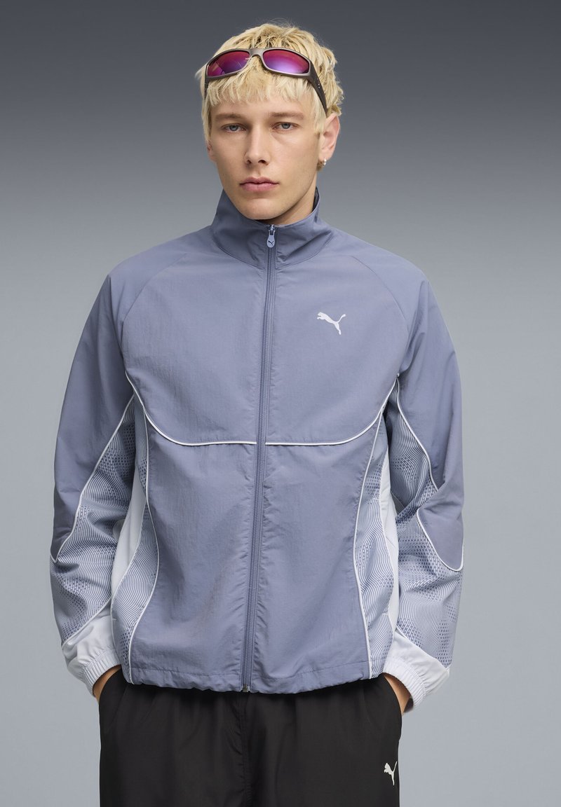 Puma TECH-X - Sportovní bunda - gray sky