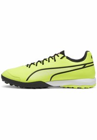 Puma - KING PRO TT - Fußballschuh Multinocken - electric lime black poison pink Thumbnail-Bild 1