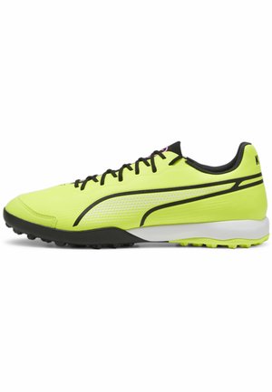 Puma KING PRO TT - Fußballschuh Multinocken - electric lime black poison pink