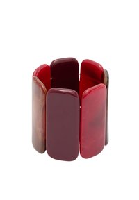 Armband - burgundy-black