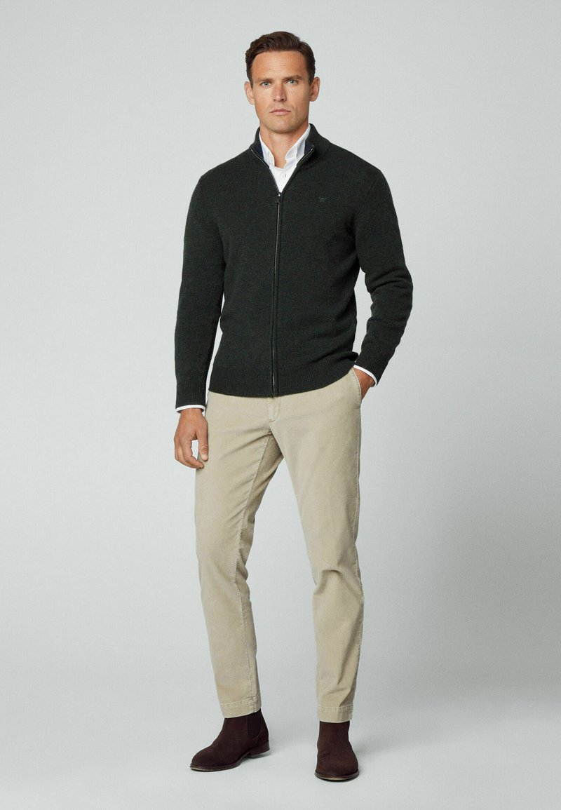 Hackett London Vest donkergroen