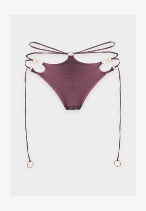 Agent Provocateur, DAVINE - Spodný diel bikín - plum