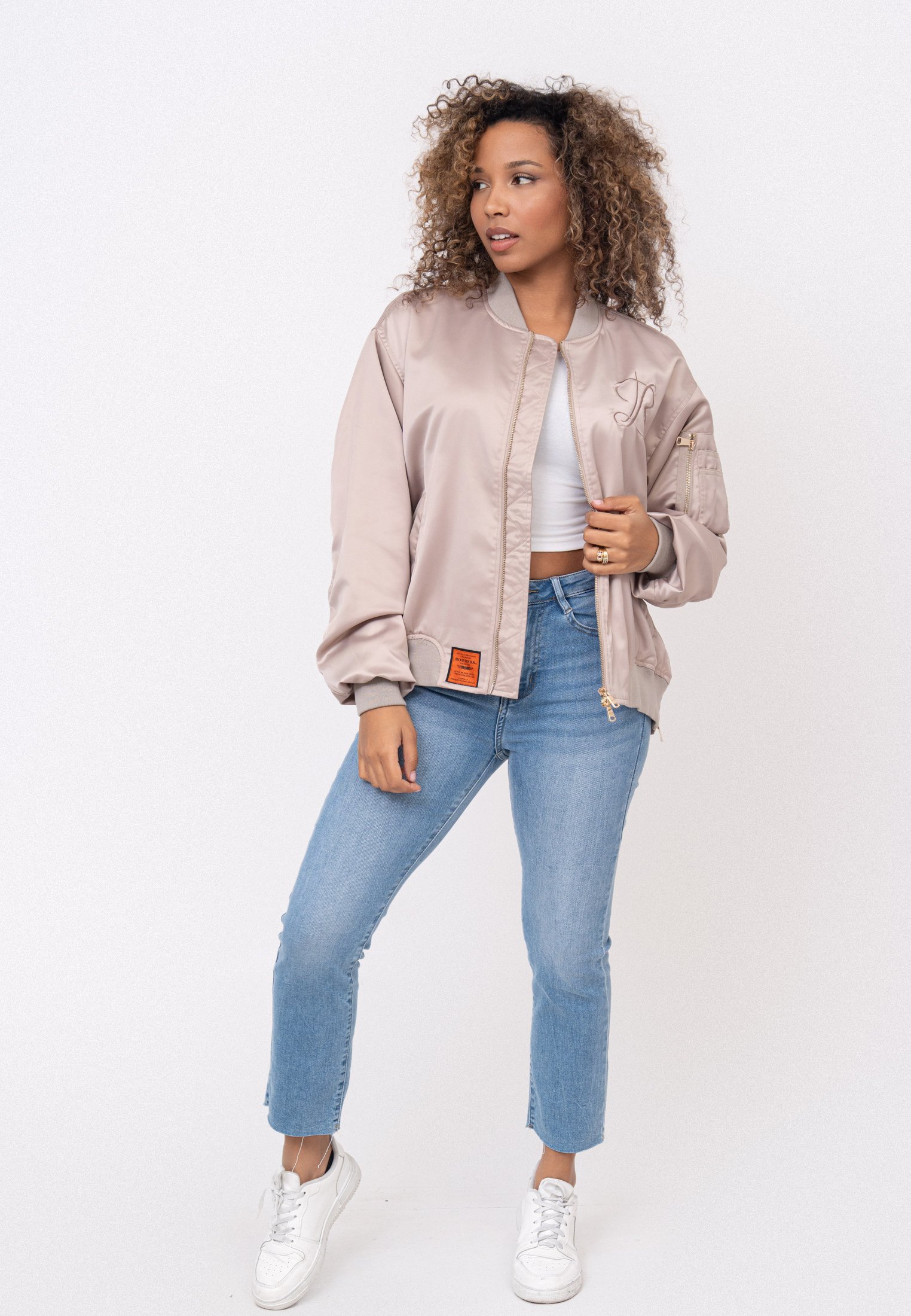 TAUPE/トープ/Diamond Pattern Bomber Jacket Buy Taupe Smart Bomber Jacket from Next USA