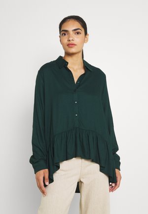 JDYSTAY HIGH SOLID - Button-down blouse - ponderosa pine