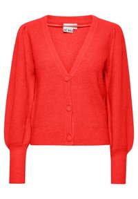 IHDUSTY - Kardigán - poppy red