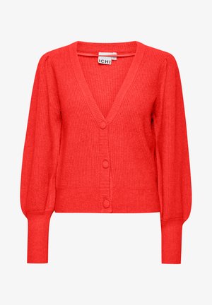 ICHI IHDUSTY - Cardigan - poppy red