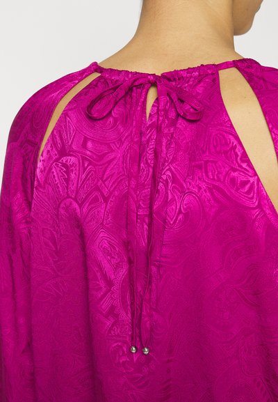 Veronica Beard SIONNE BLOUSE - Μπλούζα με μακριά μανίκια - bright magenta