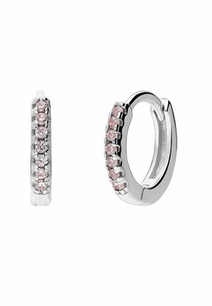 MODERN BASIC - Earrings - silver-coloured pink